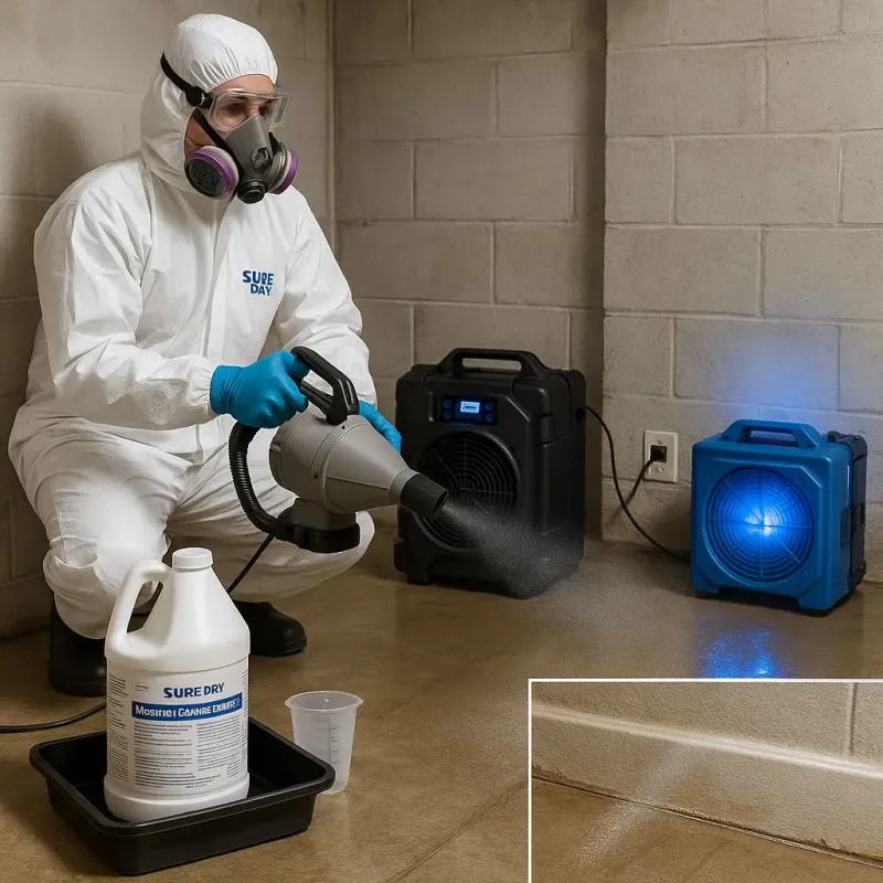 Sanitization and Odor Removal process in Stanardsville, VA